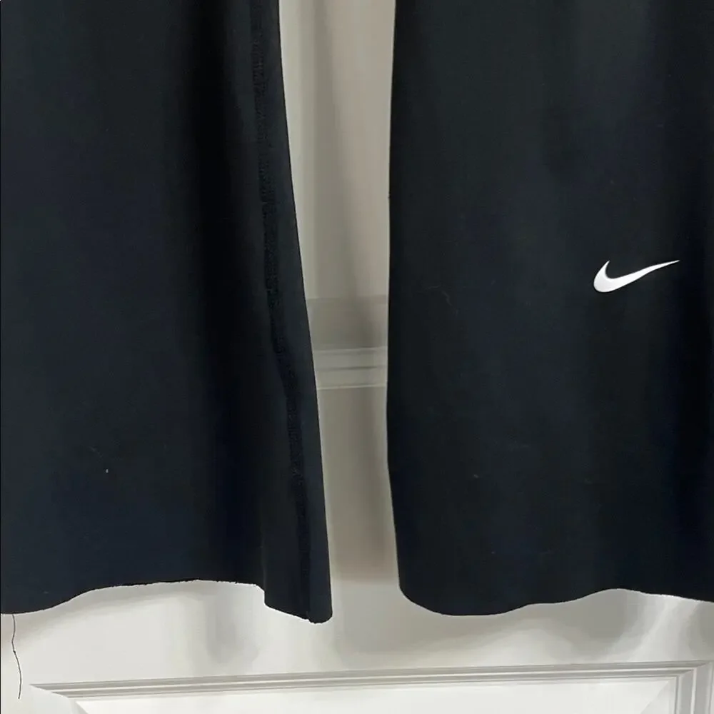 Nike Kids Black Flared Leggings Size XL